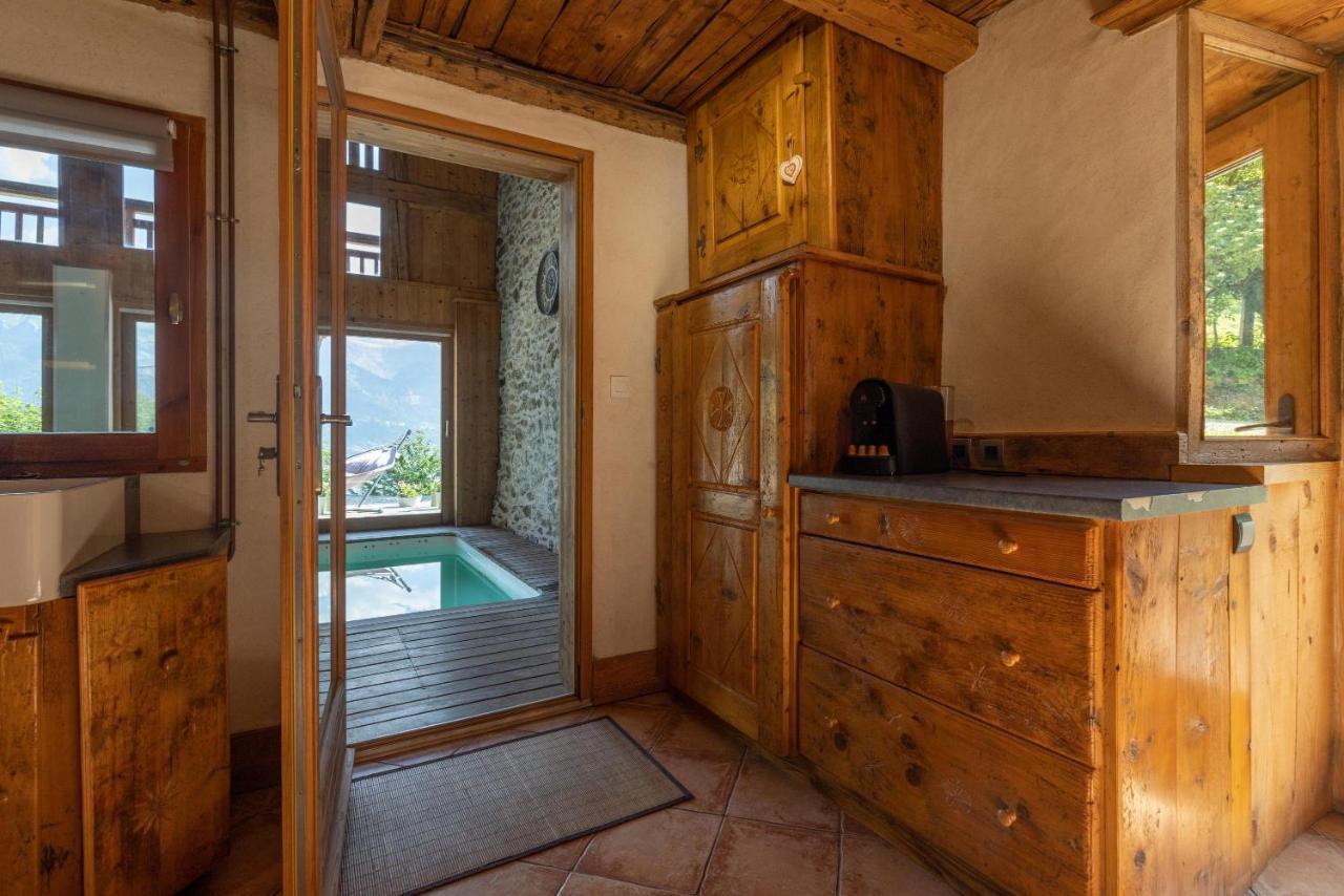 Ferme De Faustine 1 - Piscine Apartment Saint-Gervais-les-Bains Ngoại thất bức ảnh