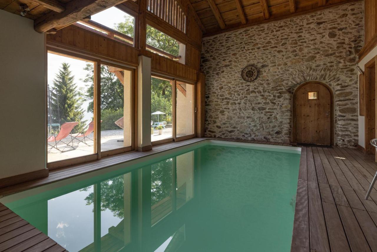 Ferme De Faustine 1 - Piscine Apartment Saint-Gervais-les-Bains Ngoại thất bức ảnh