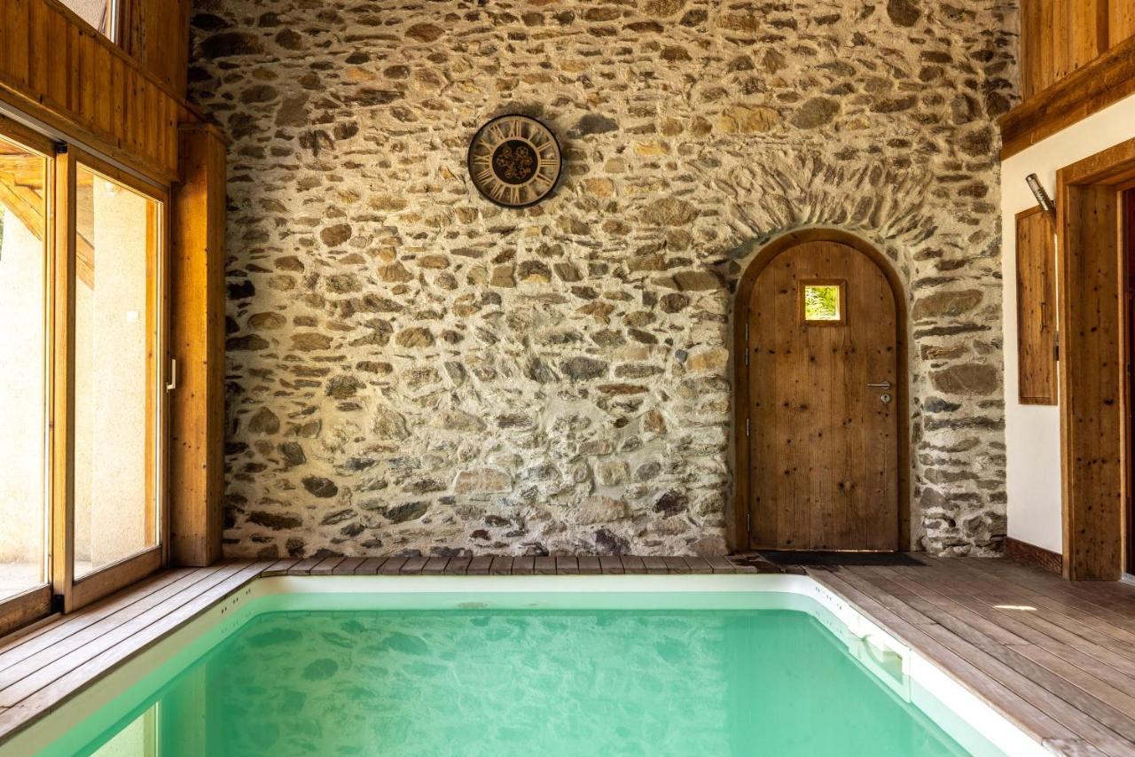 Ferme De Faustine 1 - Piscine Apartment Saint-Gervais-les-Bains Ngoại thất bức ảnh