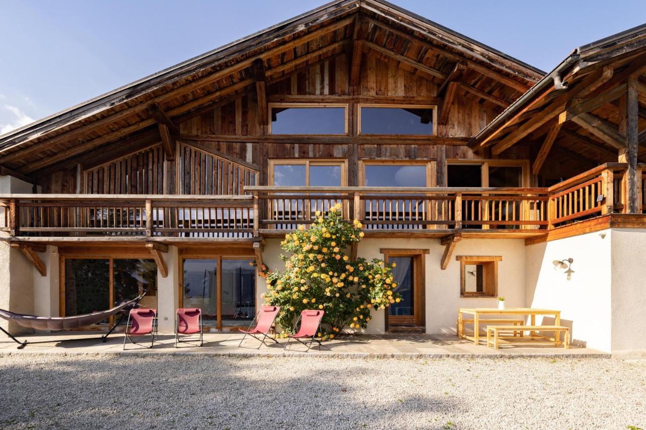 Ferme De Faustine 1 - Piscine Apartment Saint-Gervais-les-Bains Ngoại thất bức ảnh